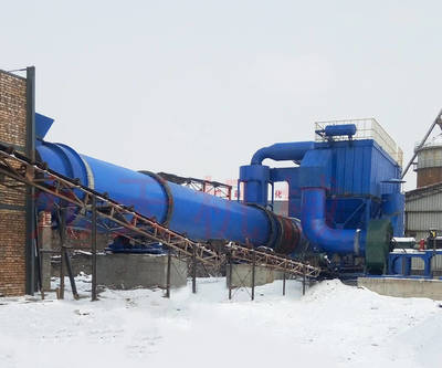 新型滚筒煤泥烘干机设备节能环保助力洗煤厂降本增效