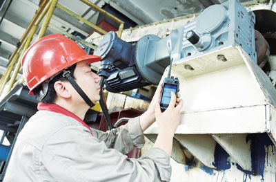 临涣选煤厂 检测设备有了 听诊器 图片新闻